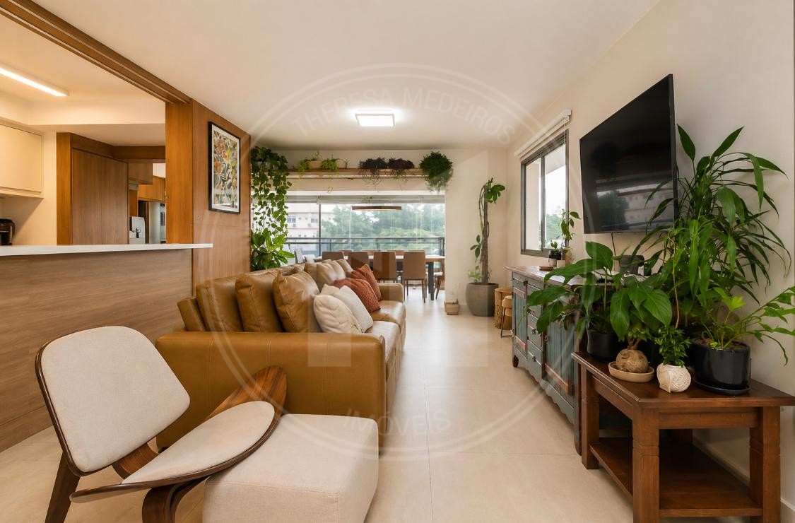 Apartamento Garden Exclusivo de 206m² com 4 Suítes, Espaço Gourmet e 3 Vagas em Perdizes